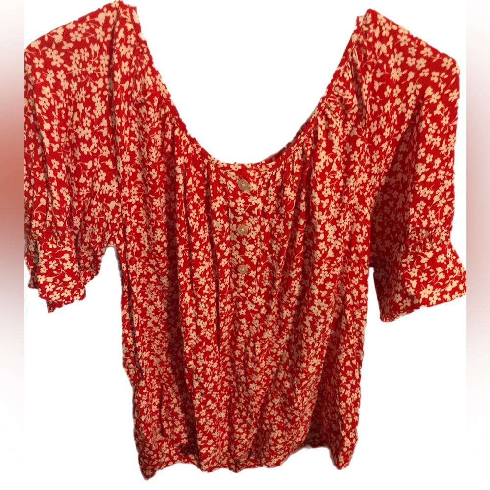 J.Crew Floral Blouse